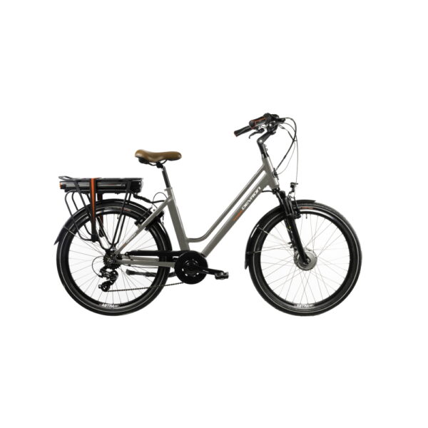 Mestský elektrobicykel Devron 26120 26" - model 2022 Grey - 18" (165-180 cm)
