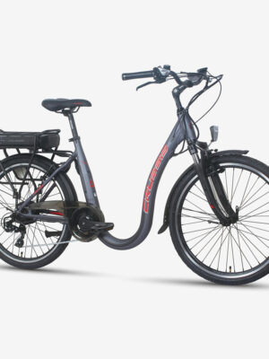 Mestský elektrobicykel Crussis s nízkym nástupom e-City 2.8 18" - model 2023